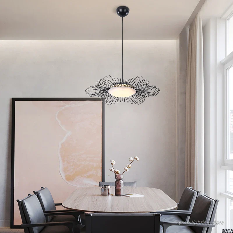 lustre en fer moderne pour décoration intérieure nordique - Image 4