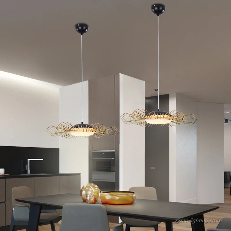 lustre en fer moderne pour décoration intérieure nordique - Image 5