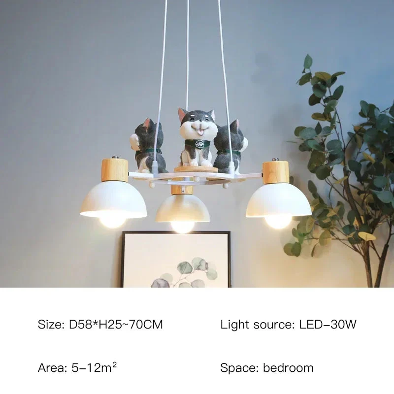 lustre en forme de chiot pour décoration de chambre enfant - Image 10
