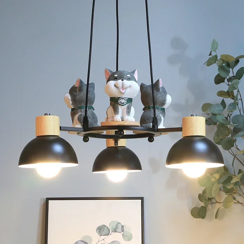 lustre en forme de chiot pour décoration de chambre enfant - Image 3