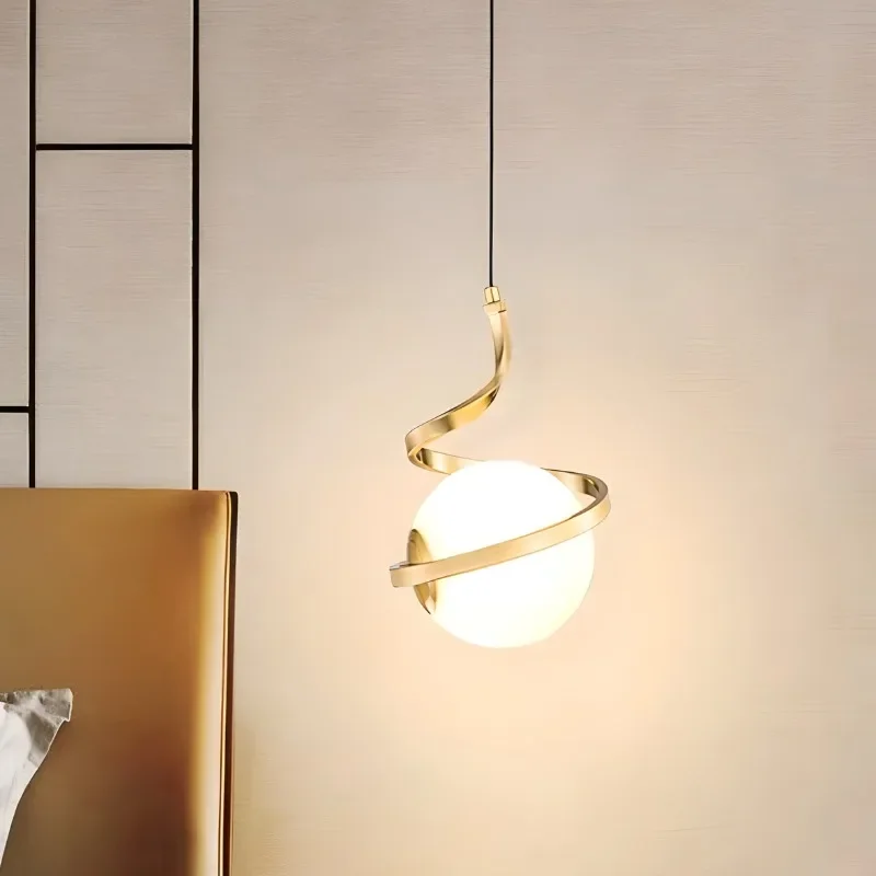 lustre en laiton design moderne pour décoration intérieure élégante - Image 2