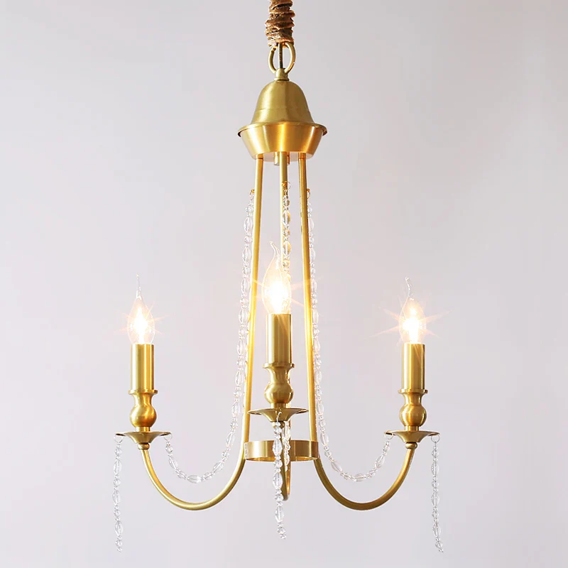 lustre en laiton moderne pour éclairage intérieur élégant - Image 9