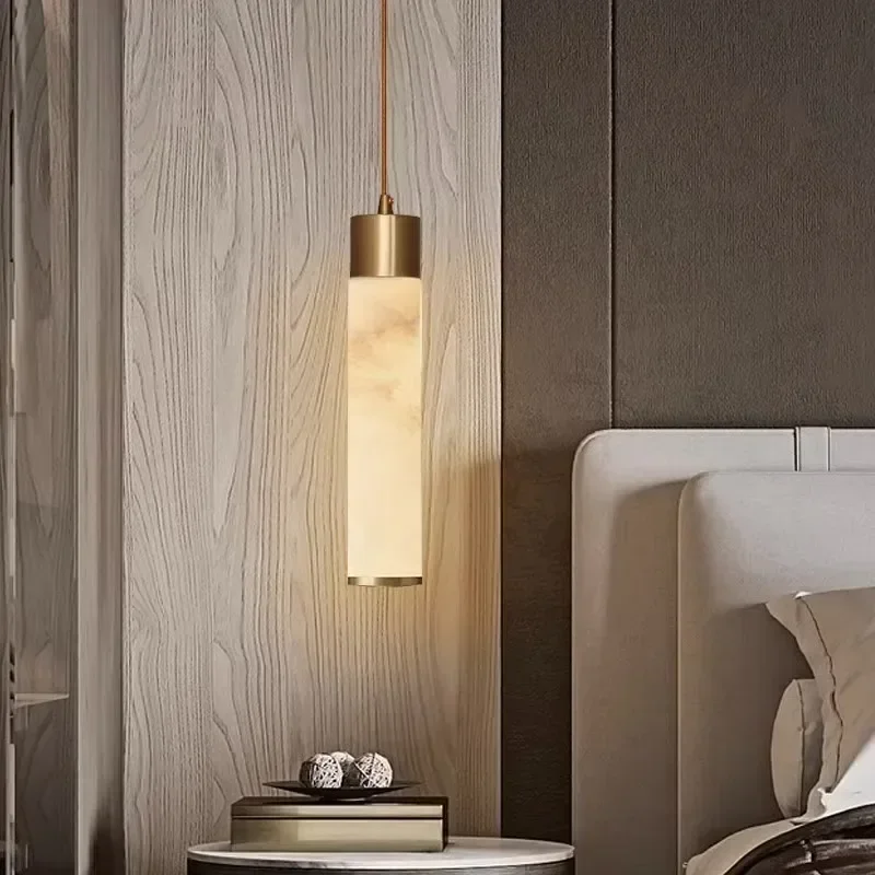 lustre en marbre nordique moderne pour décoration intérieure