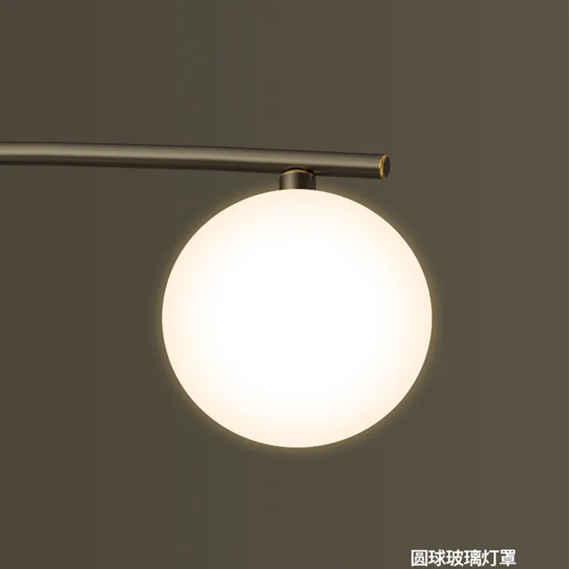 lustre en or avec boule de verre pour éclairage intérieur - Image 8