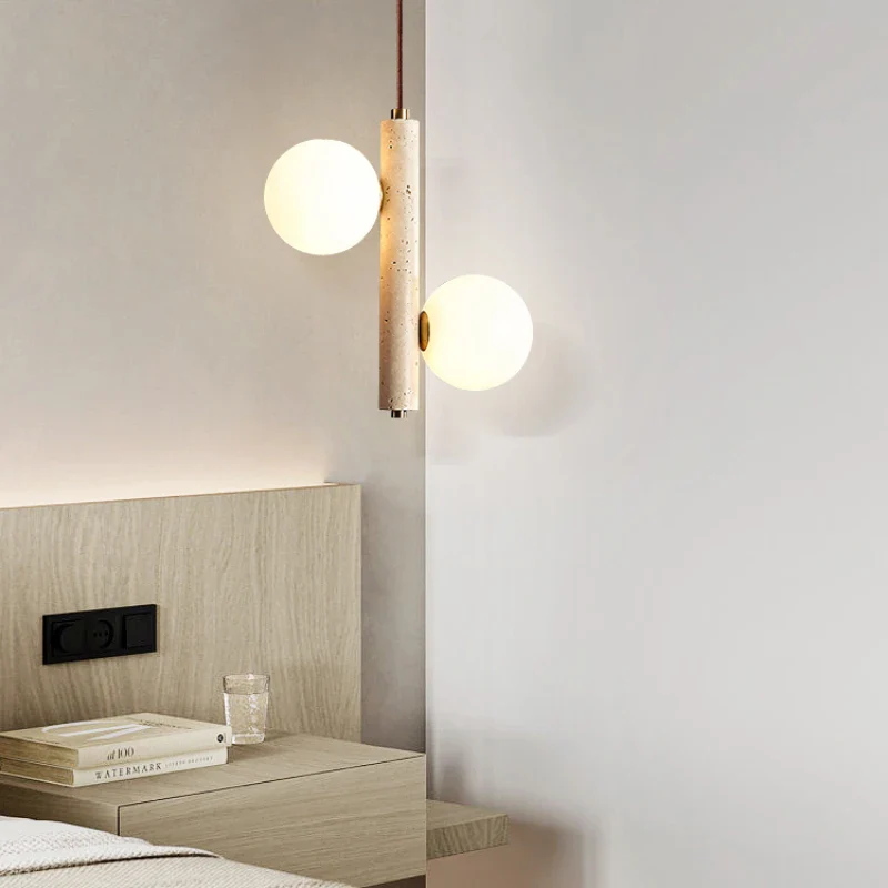 lustre en pierre rétro pour décoration intérieure élégante - Image 4