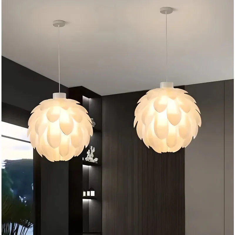 lustre en pvc design pomme de pin moderne pour décoration intérieure - Image 6