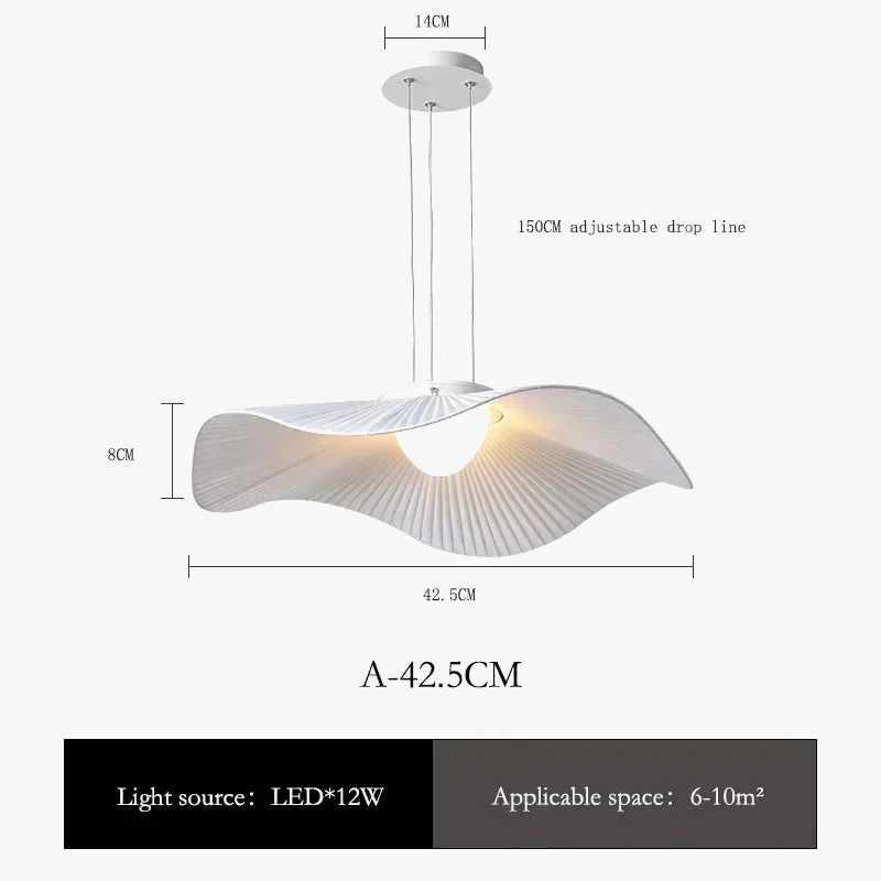 lustre en tissu à led pour un intérieur moderne et minimaliste - Image 9