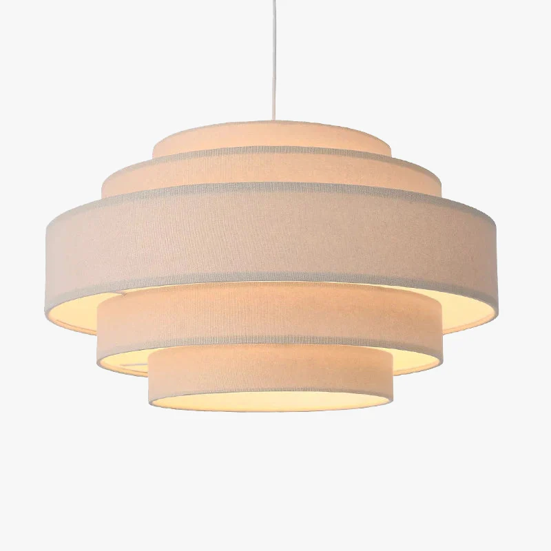 lustre en tissu créatif pour un éclairage minimaliste personnalisé - Image 6