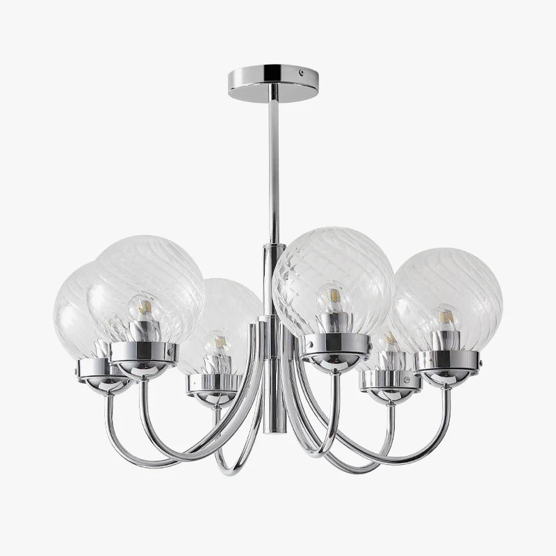 lustre en verre d'art style médiéval pour décoration intérieure - Image 6