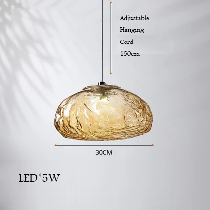 lustre en verre design nuage pour un intérieur créatif - Image 12