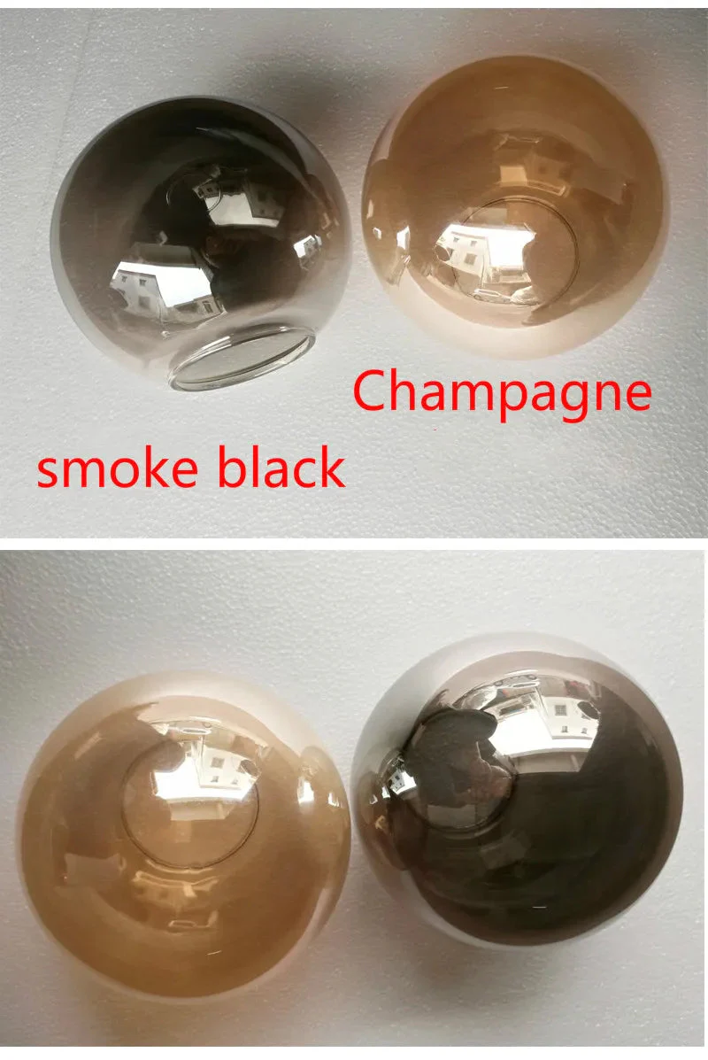 lustre en verre pour escalier design moderne à led - Image 2