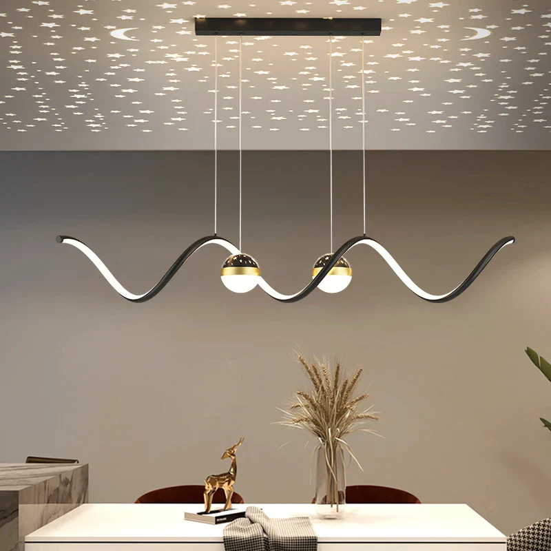 lustre étoile suspension créative pour décoration intérieure - Image 2
