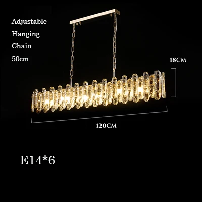 lustre glamour moderne en cristal clair pour intérieur - Image 11