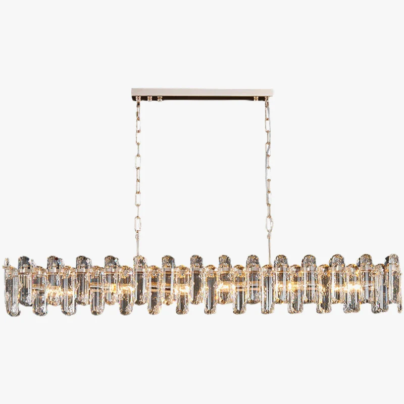lustre glamour moderne en cristal clair pour intérieur - Image 5