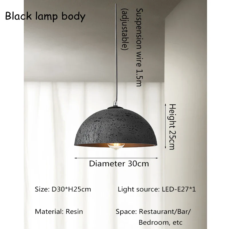lustre japonais wabi sabi pour décoration moderne nordique - Image 11