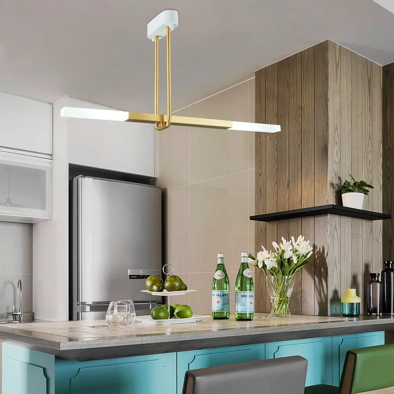 lustre led créatif en forme de u pour éclairage moderne - Image 3