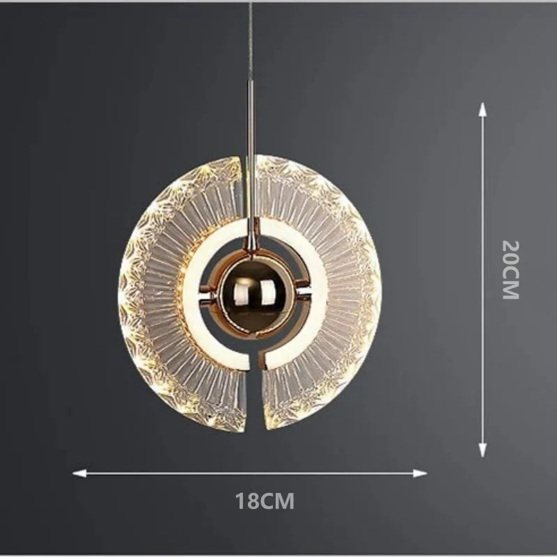 lustre led créatif nordique pour bar et restaurant - Image 5