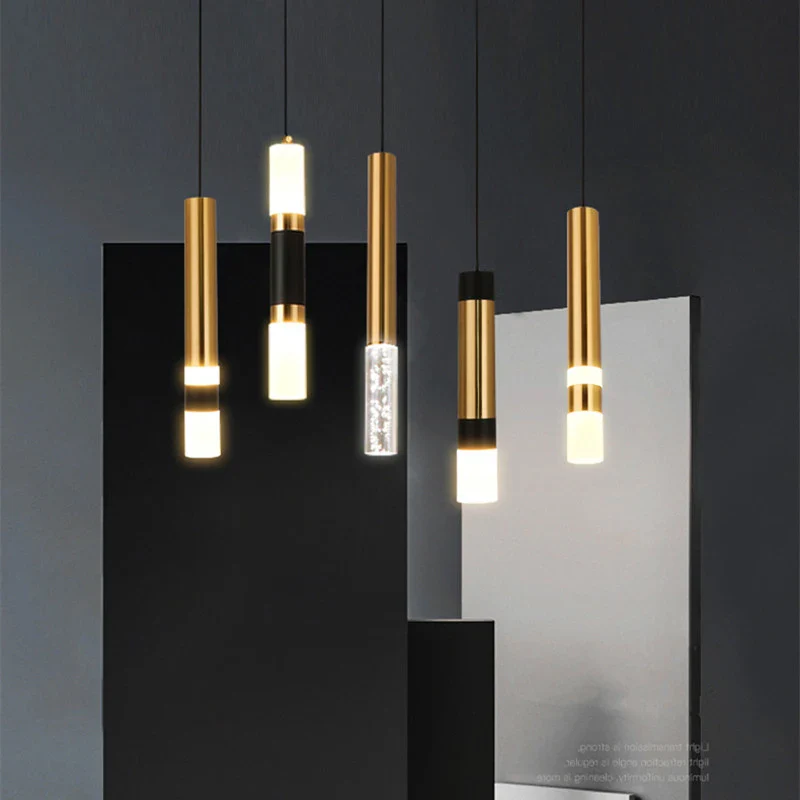lustre led cristal éclairage double source haut bas gradation - Image 2