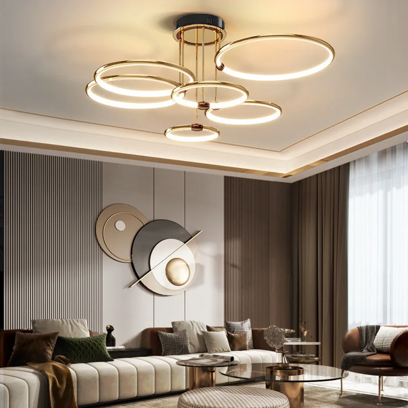 lustre led en silicone pour décoration intérieure élégante et moderne - Image 2