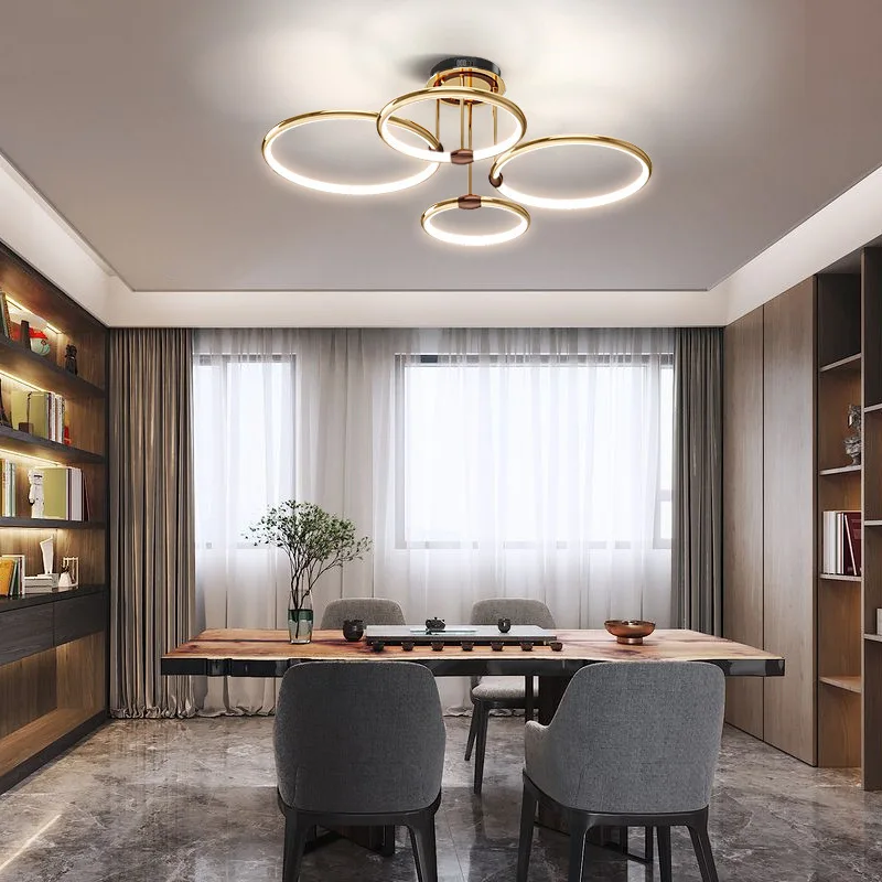 lustre led en silicone pour décoration intérieure élégante et moderne - Image 5