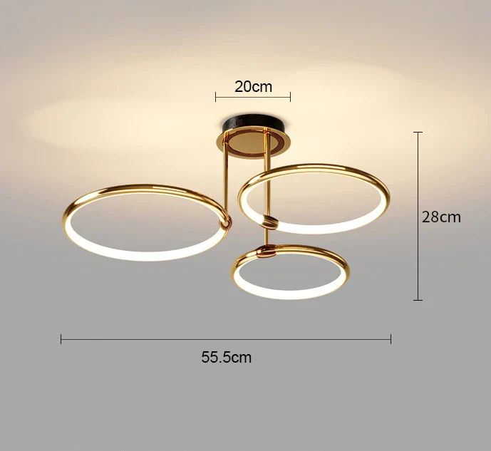 lustre led en silicone pour décoration intérieure élégante et moderne - Image 8