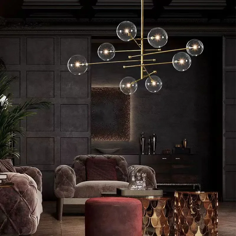 lustre led moderne design nordique pour un éclairage intérieur élégant - Image 3