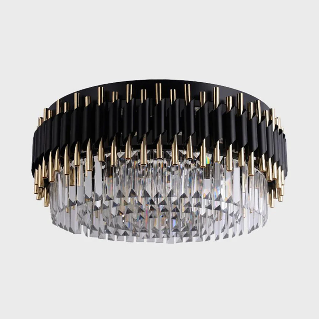 lustre led moderne en cristal de luxe éclairage décoratif - Image 5