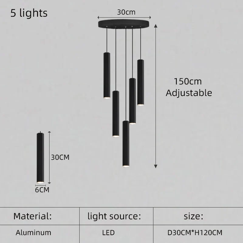 lustre led moderne vintage pour intérieur élégant et chaleureux - Image 13