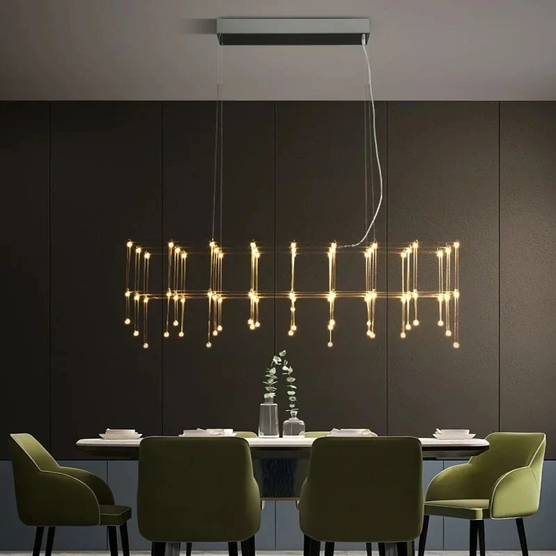 lustre LED postmoderne créatif pour bar et réception - Image 4