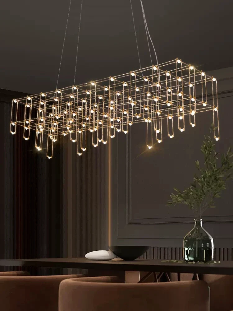 lustre LED postmoderne créatif pour bar et réception - Image 5