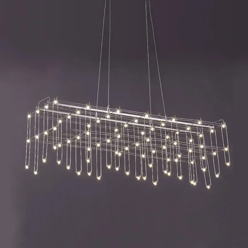 lustre LED postmoderne créatif pour bar et réception - Image 7