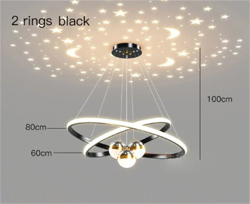 lustre led romantique projecteur de ciel étoilé avec télécommande - Image 10