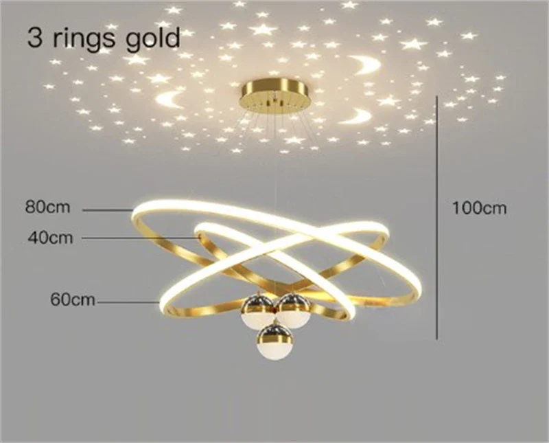 lustre led romantique projecteur de ciel étoilé avec télécommande - Image 11