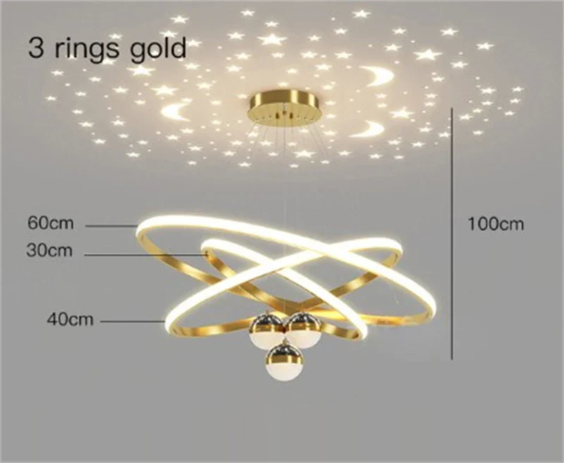 lustre led romantique projecteur de ciel étoilé avec télécommande - Image 13