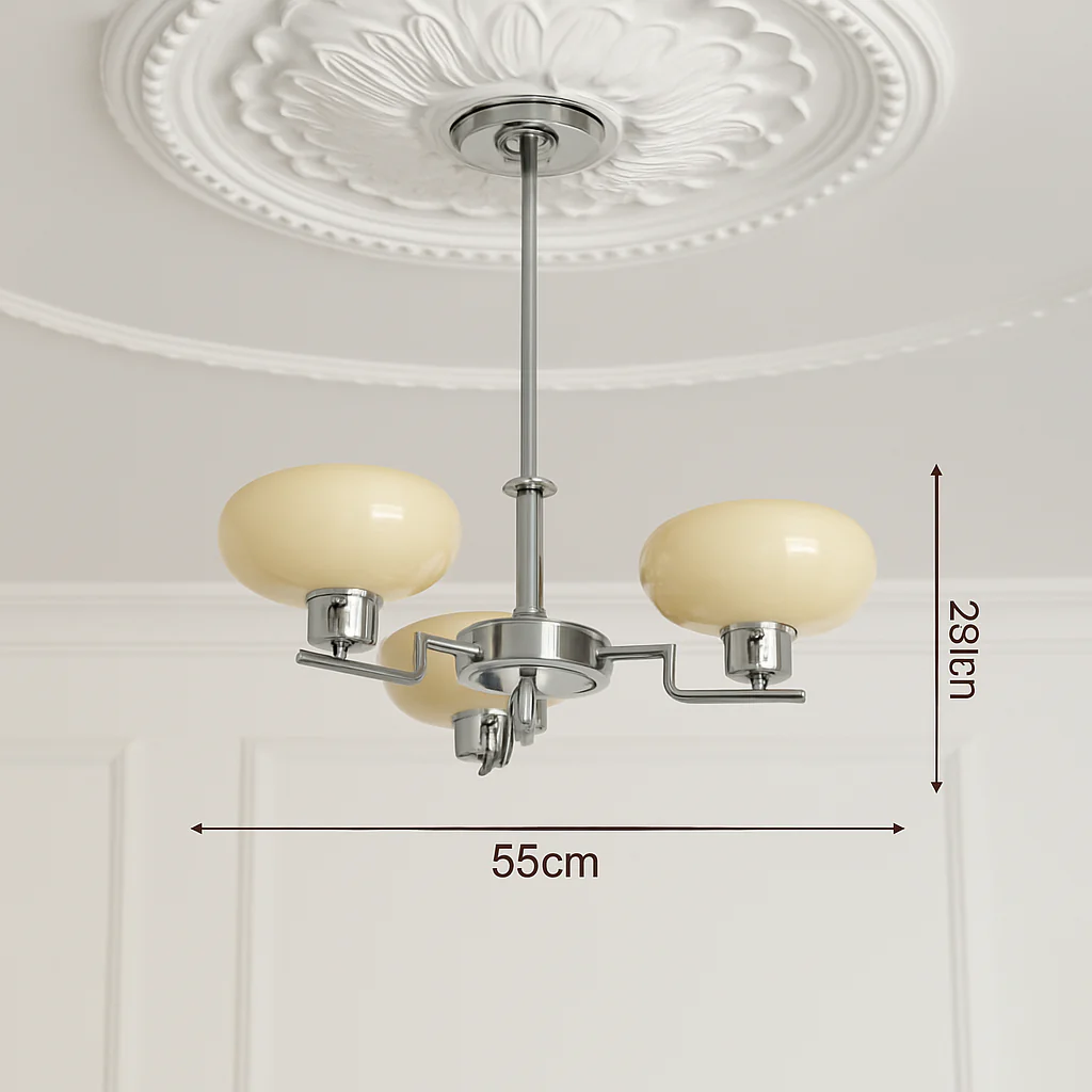 lustre led vintage style bauhaus éclairage suspendu créateur nordique - Image 14