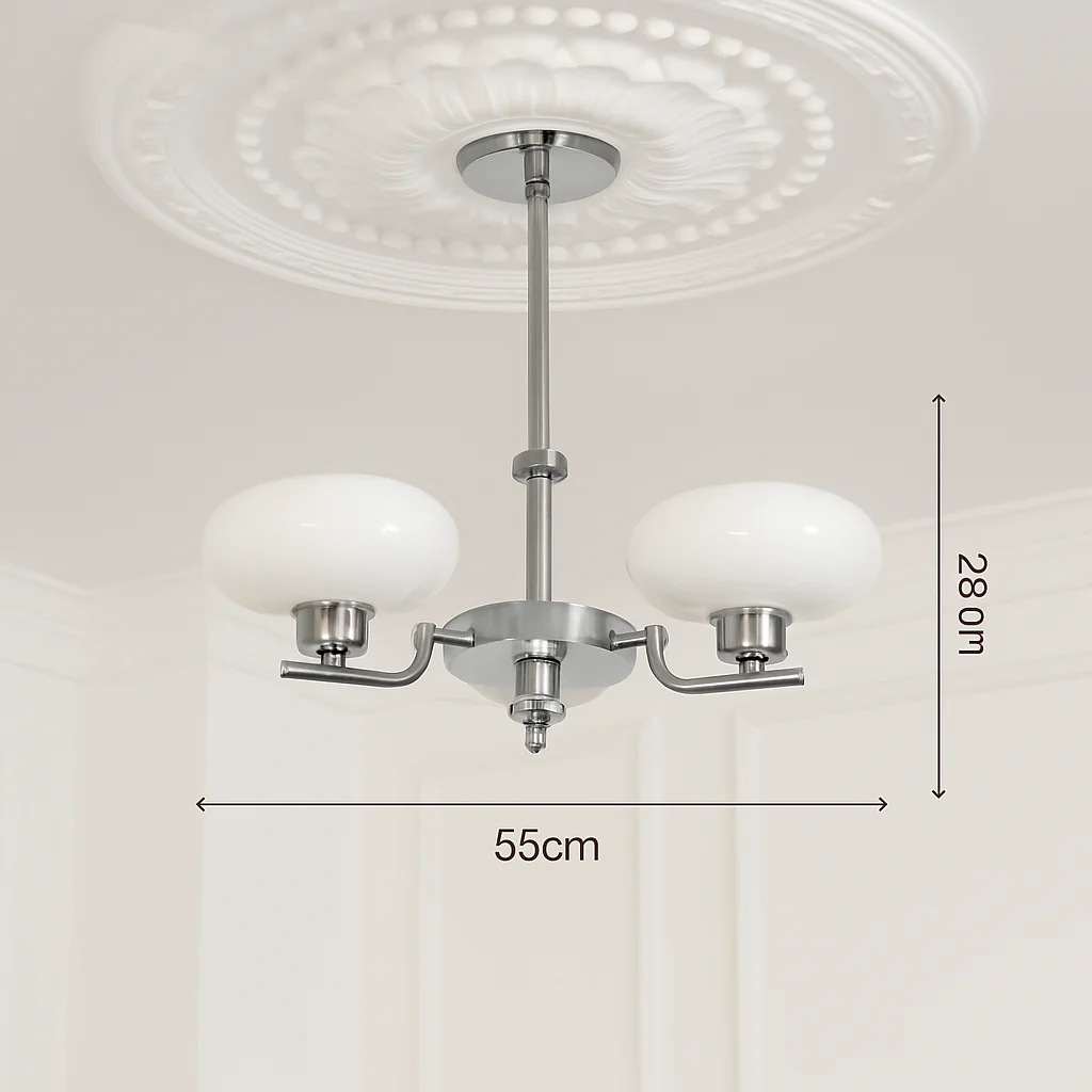 lustre led vintage style bauhaus éclairage suspendu créateur nordique - Image 7