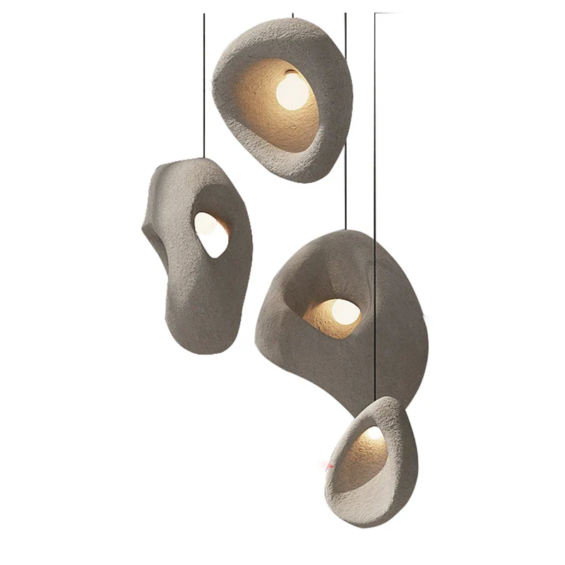 lustre led wabi-sabi moderne irrégulier pour décoration loft - Image 12