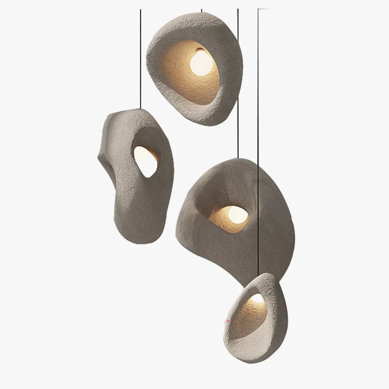 lustre led wabi-sabi moderne irrégulier pour décoration loft - Image 6