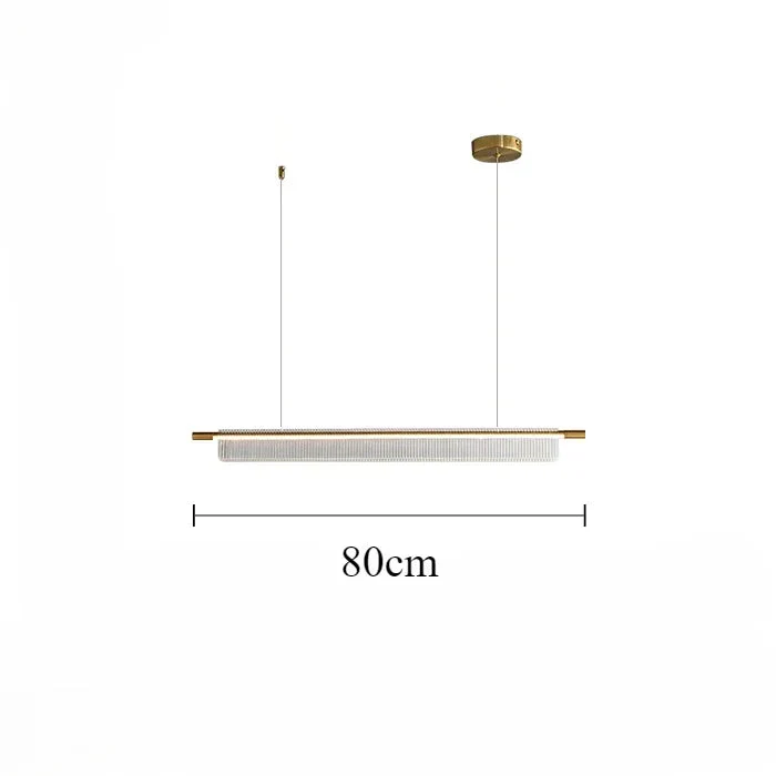 lustre linéaire moderne pour décoration intérieure et restaurant - Image 10
