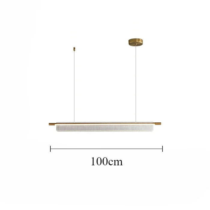 lustre linéaire moderne pour décoration intérieure et restaurant - Image 14