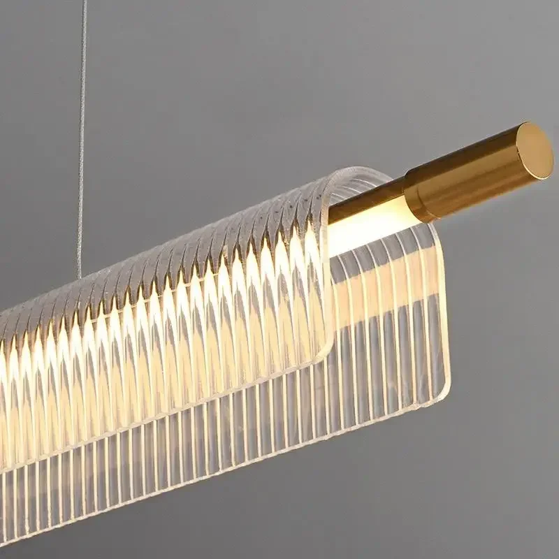 lustre linéaire moderne pour décoration intérieure et restaurant - Image 6