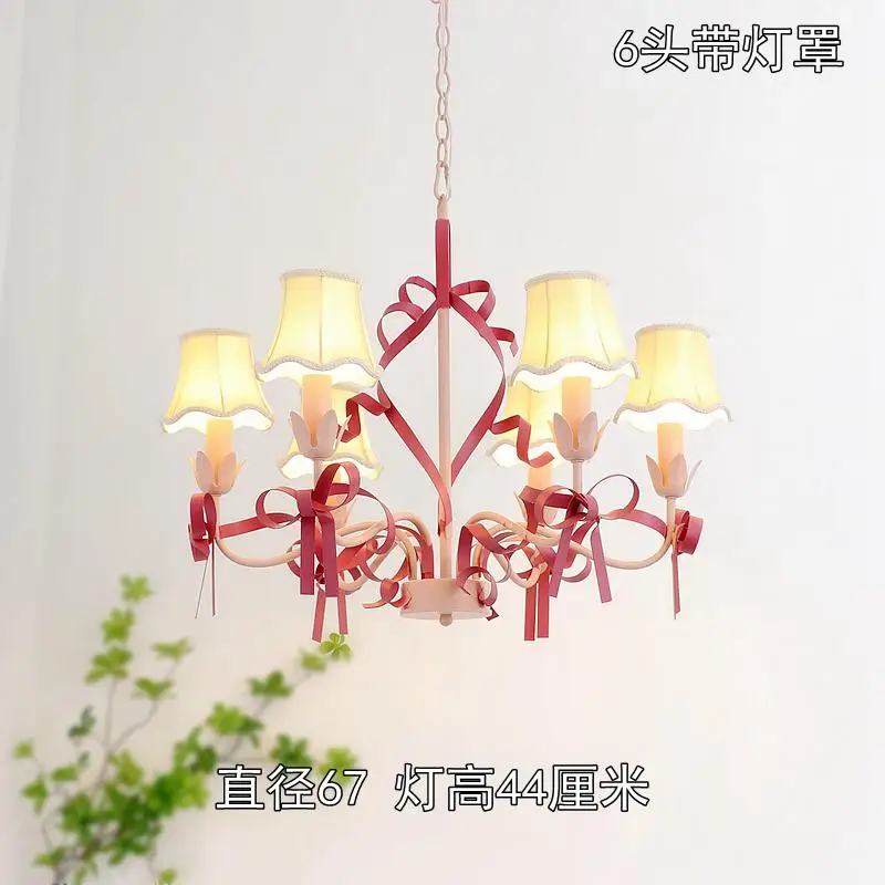 lustre mignon pour enfants éclairage suspendu avec nœud décoratif - Image 14