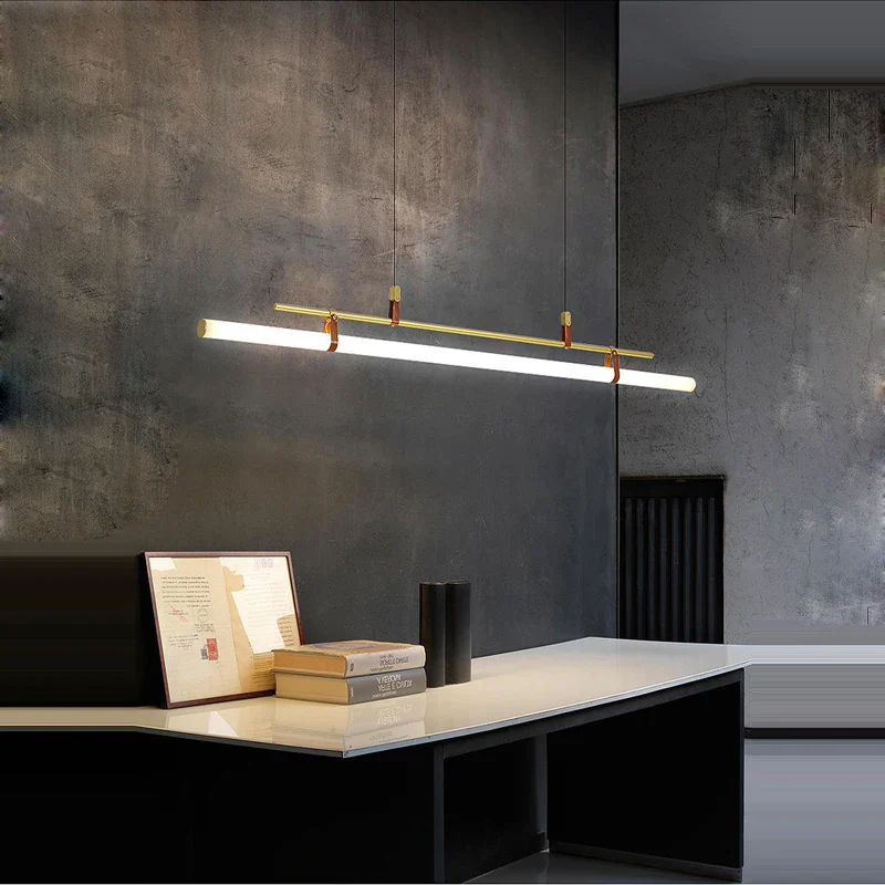 lustre minimaliste à led tendance pour éclairage moderne - Image 5
