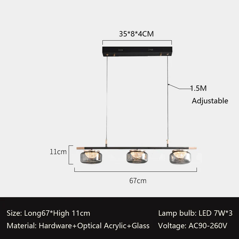 lustre minimaliste italien haut de gamme pour éclairage moderne - Image 7