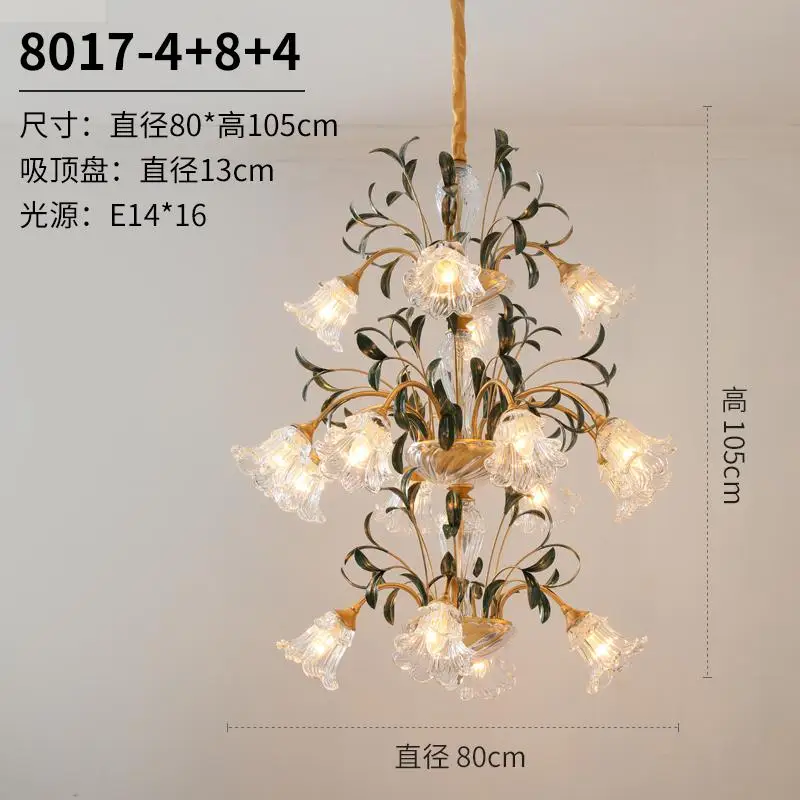 lustre moderne à double style pour bâtiment et hôtel - Image 5