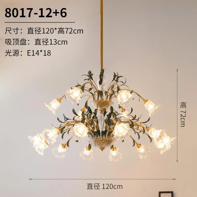 lustre moderne à double style pour bâtiment et hôtel - Image 6