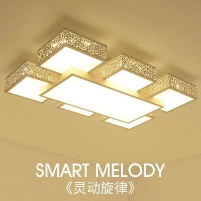 lustre moderne à led pour éclairage intérieur élégant