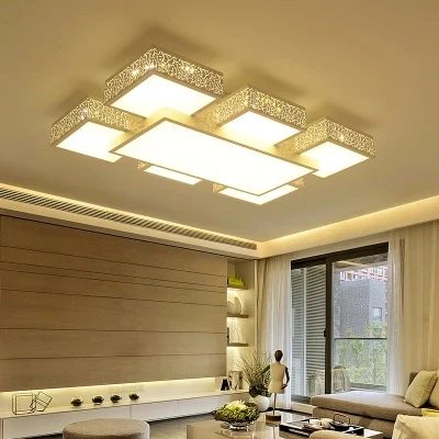lustre moderne à led pour éclairage intérieur élégant - Image 2