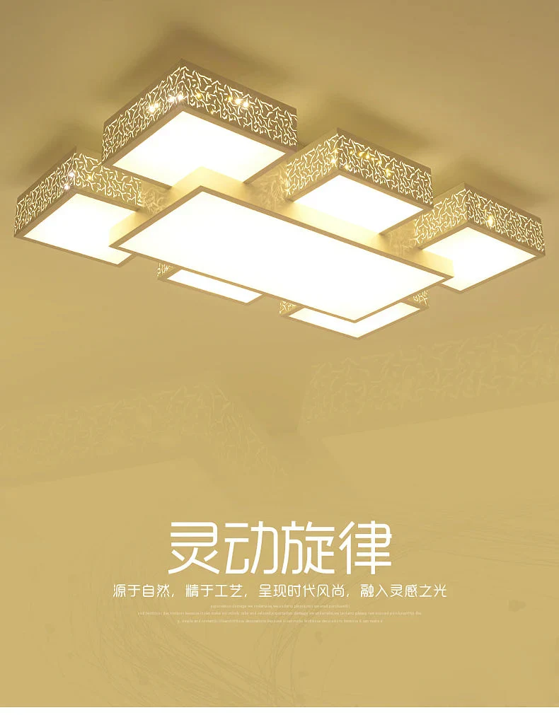 lustre moderne à led pour éclairage intérieur élégant - Image 6