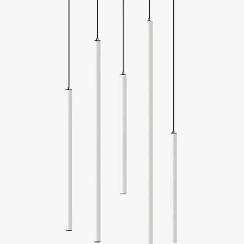 lustre moderne à led pour espaces de grande hauteur - Image 3